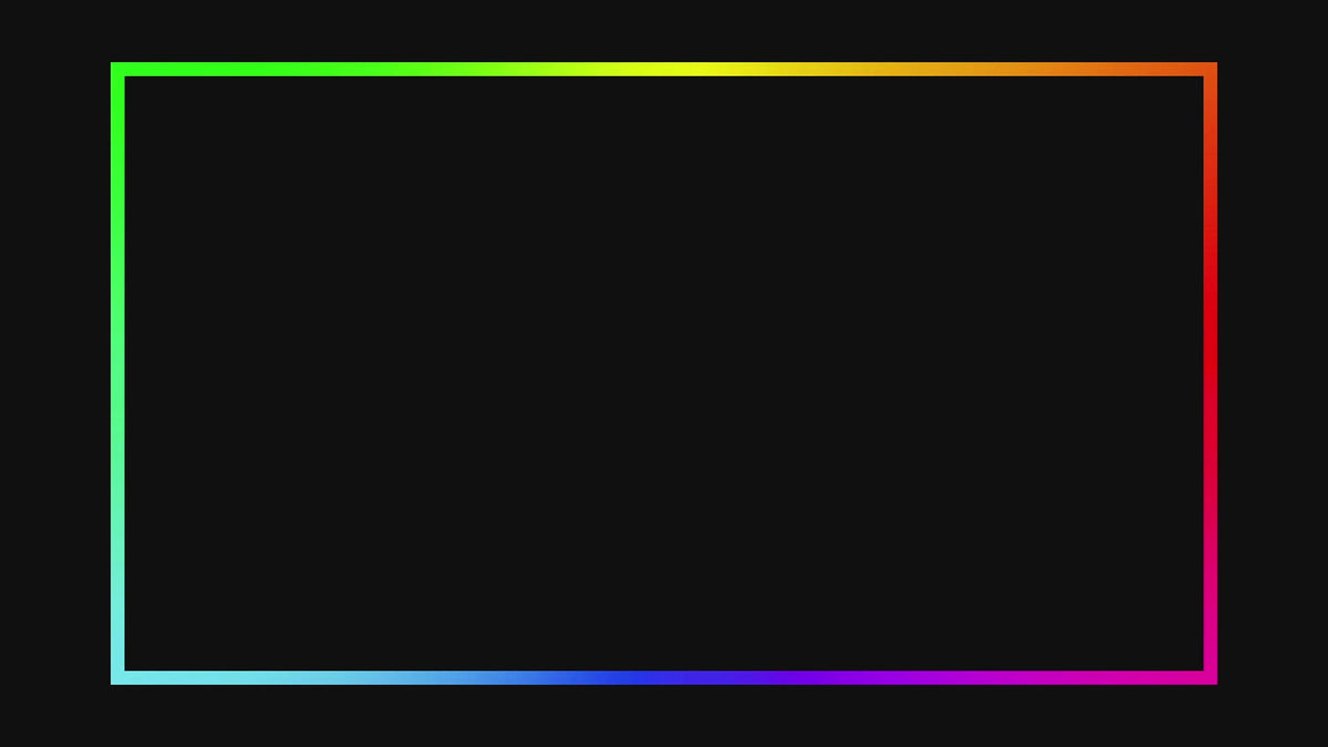 Webcam Overlay Minimal RGB