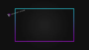 Webcam Overlay Light Blue & Violet