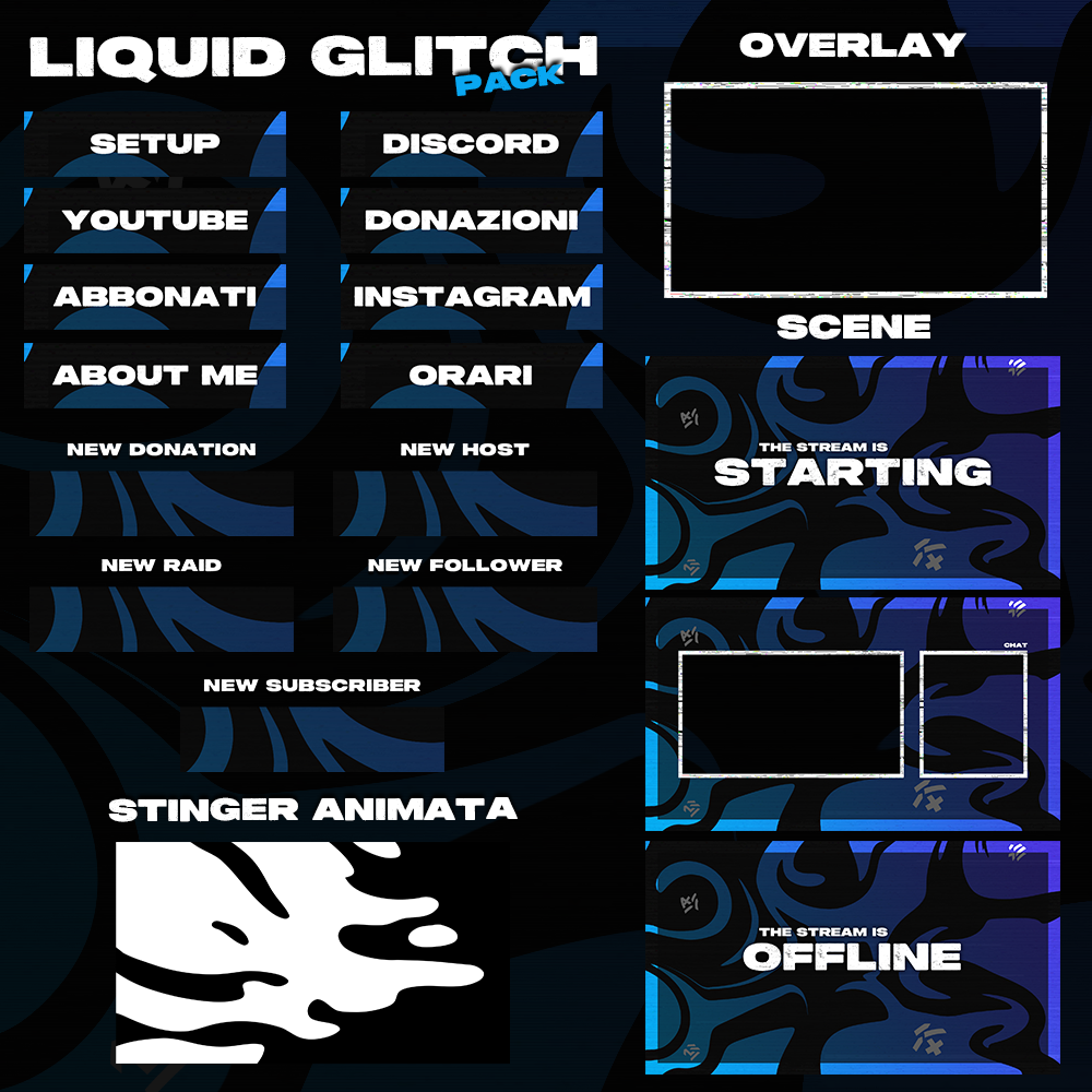 Liquid Glitch - Full Pack