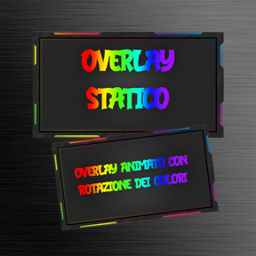 Webcam Overlay Rainbow Back